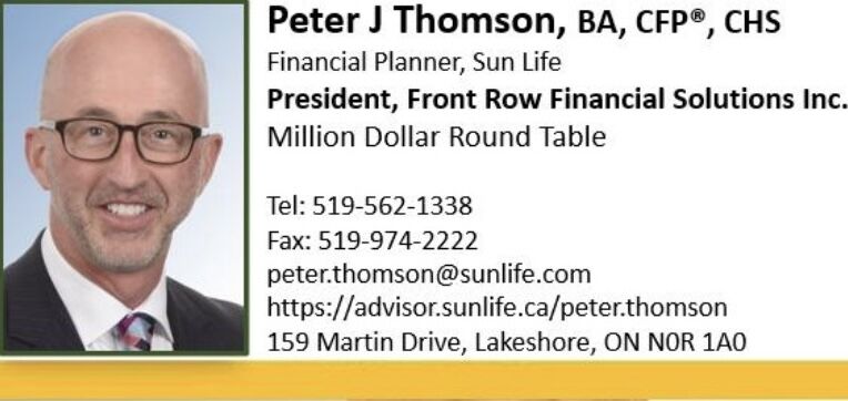  Front Row Financial Solutions Inc / Sunlife